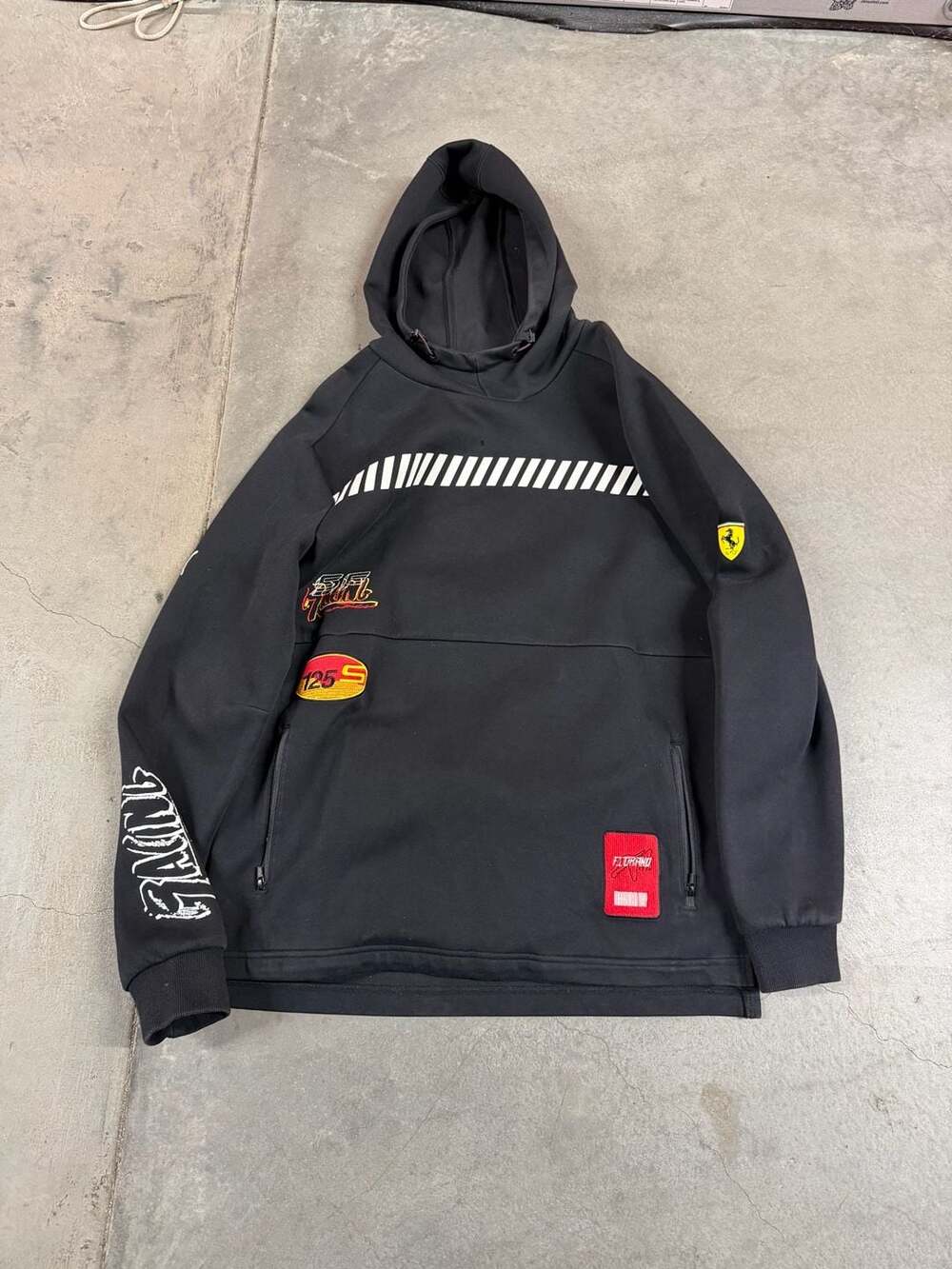 Puma Scuderia Ferrari SF Racing Street Hoodie Black